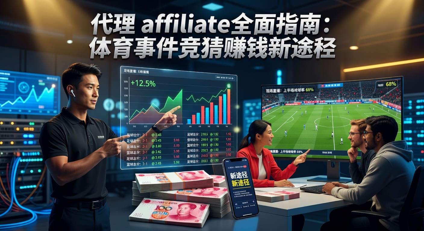 体育博彩代理 Affiliate：成功玩家的机遇与策略分析（2026年）