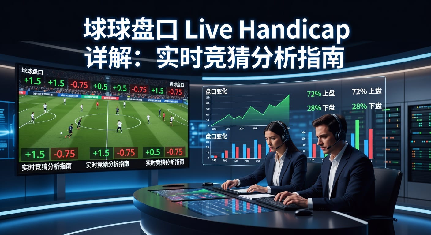 滚球盘口 Live Handicap：资深玩家的实时投注策略解析