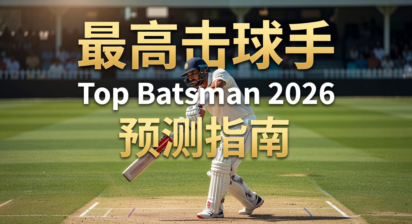 2026年世界杯投注网：顶级击球手 Top Batsman 数据分析与表现预测
