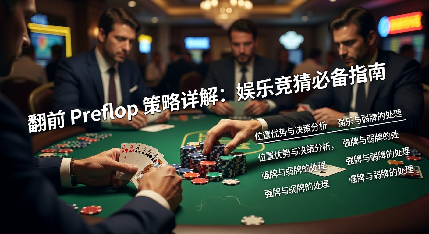 翻前 preflop 实战指南：华体会体育app入口登录地址