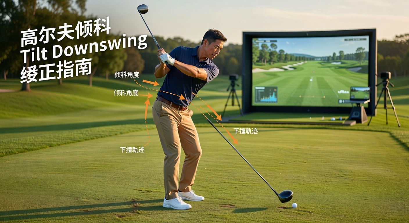 倾斜 tilt downswing 实战解读：挥杆轨迹与盘路判断