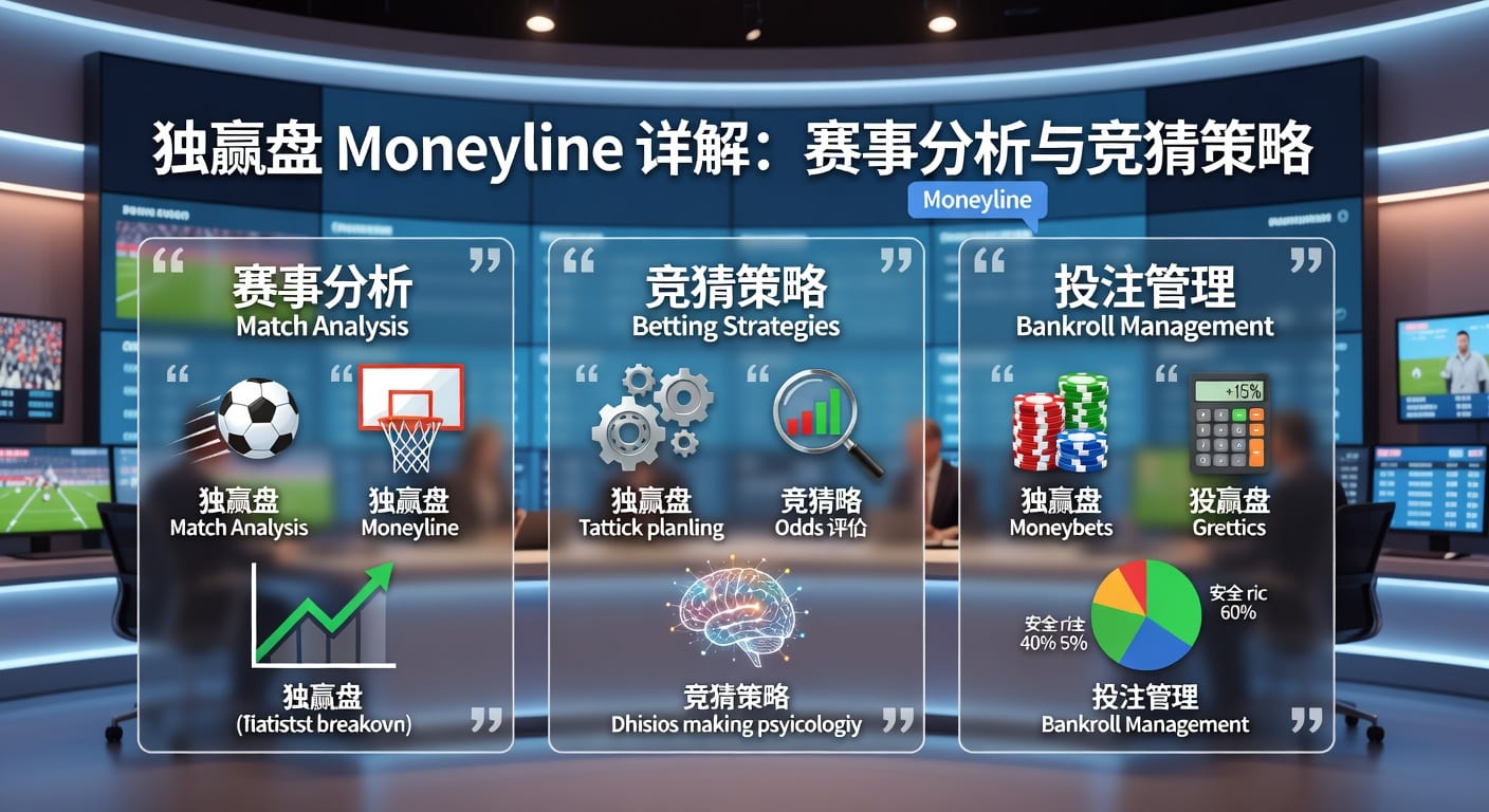 独赢盘 moneyline｜投注技巧平台实战解读