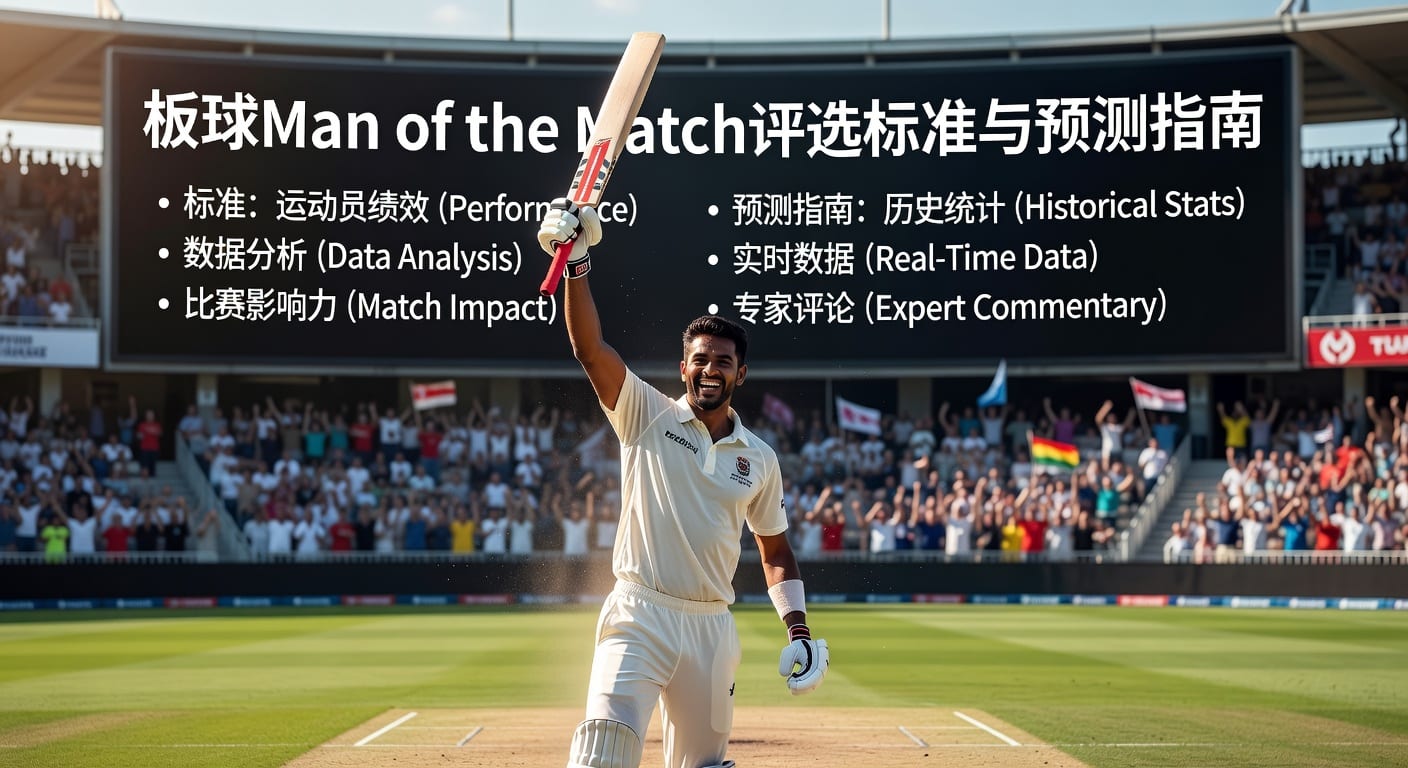 板球 Man of the Match：评选逻辑与投注技巧解读