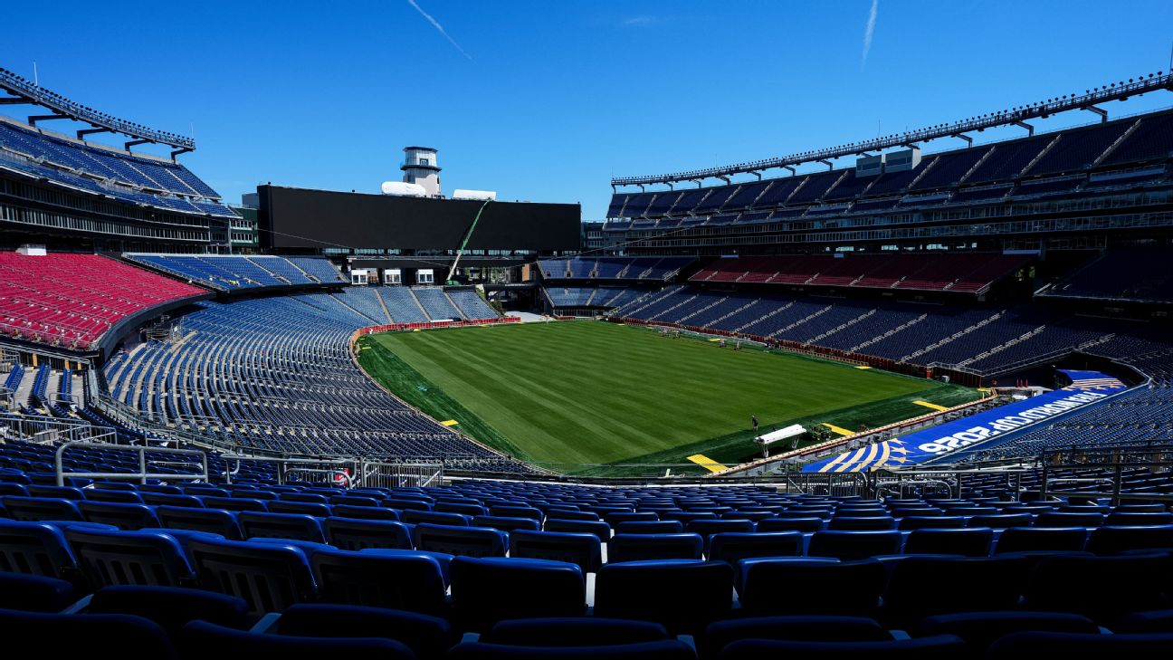 NFL球场变身世界杯草皮：11座美国场馆大改造